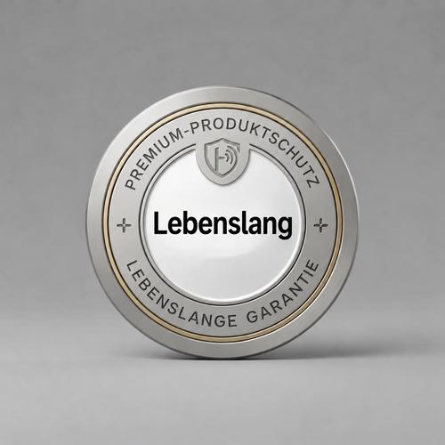 Lebenslange Garantie